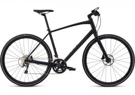 Bicicleta SPECIALIZED Sirrus Elite Alloy - Men's Spec - Black/Nearly Black/Gloss Purple Chameleon S