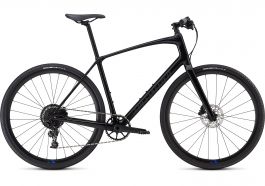 Bicicleta SPECIALIZED Sirrus X Comp Carbon - Men's Spec - Tarmac Black/Nice Blue S