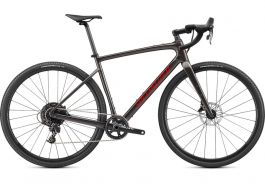 Bicicleta SPECIALIZED Diverge Base Carbon - Gloss Smoke/Redwood/Chrome/Clean 56