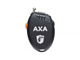 Incuietoare cablu AXA ROLL cablu retractabil 75/1.6mm cu cifru