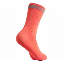 Sosete SPECIALIZED Soft Air Reflective Tall - Vivid Coral M