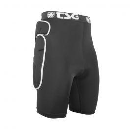 Pantaloni cu protectii TSG Combat - Black XL